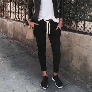 Sincerely Jules Luxe Joggers Black